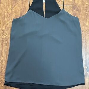 Elegant Black Halter Top